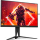 Монітор TFT 27" AOC AGON AG275QZ/EU, QHD, IPS, 270Гц, 0,5мс, 2x HDMI, 2x DP, USB-hub, HAS, Pivot, чорно-черв