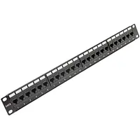 Патч-панель 19", 24 port, UTP, Cat.6, 1unit, Kingda, dual type, EPNew