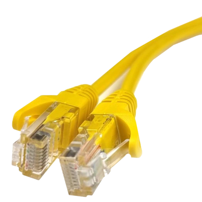 Патч-корд жовтий 1м UTP CAT5e