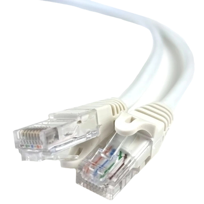 Патч-корд білий 1м UTP CAT5e