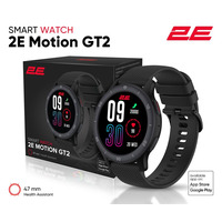 Смарт-годинник 2E Motion GT2 47мм, 1.32", 360x360, BT 5.2, Чорний