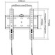 Кронштейн Satelit 19-49FIX200 (VESA200х200)