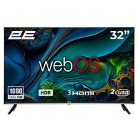 Телевизор 32" 2E LED FHD 60Hz Smart WebOS Black