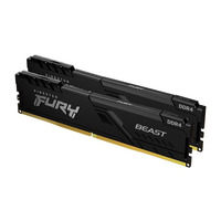 Модуль пам`ятi DDR4 2x8GB/2666 Kingston Fury Beast Black (KF426C16BBK2/16)