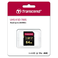 Карта пам'яті Transcend SD  64GB C10 UHS-II U3 R285/W220MB/s 4K