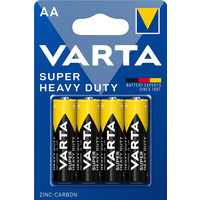 Батарейка VARTA Super Heavy Duty  вугільно-цинкова AA BLI 4 блістер, 4 шт.