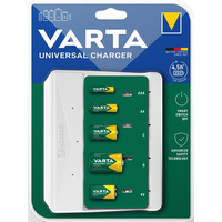 Зарядное устройство VARTA Universal Charger для АА/ААА/C/D, 9V аккумуляторов