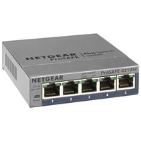 Комутатор NETGEAR GS105E 5xGE, керований L2