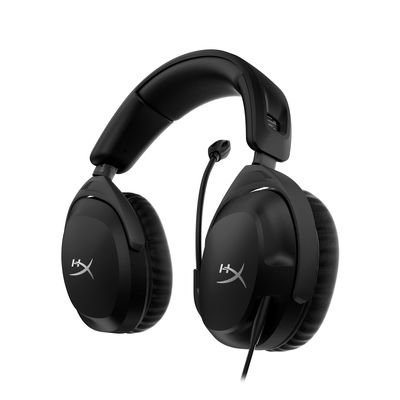 Гарнитура игровая HyperX Cloud Stinger 2, mini-jack/dual 3.5мм, 2м/0.15м, черный