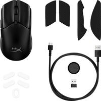 Мышь HyperX Pulsefire Haste 2 mini, RGB, USB-A/WL/BT, черный