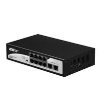 Коммутатор 2E PowerLink SP802G 10xGE (8xPoE, 2xUplink), 120Вт, Неуправляемый