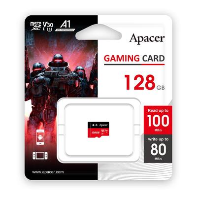 Карта памяти Apacer microSD 128GB C10 UHS-I U3 A1 R100/W80MB/s