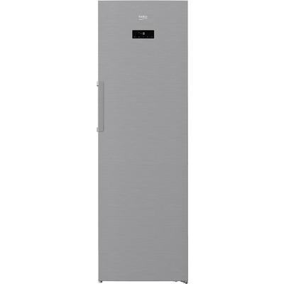 Морозильная камера Beko, 185x60x65, 277л, 1дв., A+, NF, дисплей, нерж.