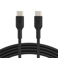 Кабель USB-C > USB-C зарядки/синхронизации Belkin, 2м, 60Вт, Type-C, PVC, черный