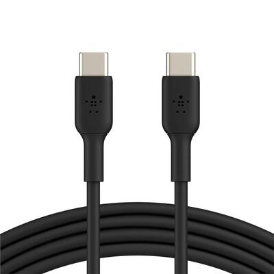 Кабель USB-C > USB-C зарядки/синхронизации Belkin, 2м, 60Вт, Type-C, PVC, черный