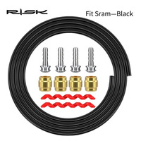 Сорочка троса гальма 2500мм SRAM RISK RC115-3-1 чорн. з оливками та болтами