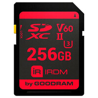 Карта пам'яті Memory card SD 256Gb GoodRAM IRDM SDXC V60 UHS-II U3 Retail