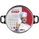 Кастрюля Bravo Chef 18 см (1.6 л) с бакелитовыми ручками.