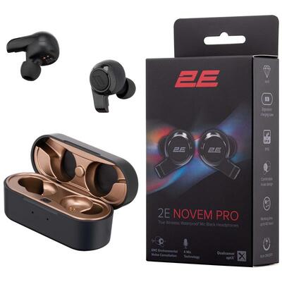 Наушники 2E Novem Pro True Wireless Waterproof Mic Black