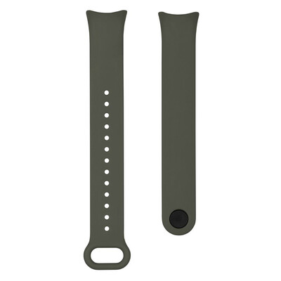 Ремінець для Xiaomi Mi Band 8 Silicone Gray Khaki