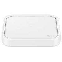 Бездротовий зарядний пристрій SAMSUNG 15W Wireless Charger Pad w/o TA EP-P2400BWEGEU / Білий