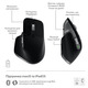 Миша Bluetooth Logitech MX Master 3S For Mac Space Grey (910-006571)