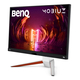 Монітор TFT 27" BenQ EX2710U, 4K UHD, IPS, 144Hz, 1 мс, 2хHDMI, DP, USB-hub, HAS, колонки, білий