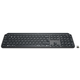 Клавіатура бездротова Logitech MX Keys Advanced for Business Wireless Illuminated UA Graphite (920-010251)