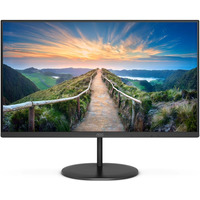 TFT 27" AOC U27V4EA, IPS, 4K, HDMI, DP, колонки, черный