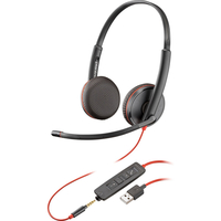 Гарнитура Poly BlackWire C3225 USB-A HS Stereo