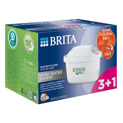 Комплект картриджей Brita MXPro Limescale для жесткой воды 3+1шт