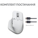 Мышь Logitech MX Master 3S для Mac Performance Wireless Pale Grey (910-006572)