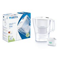 Фильтр-кувшин Brita Aluna Memo MXPro 2.4л (1.4л очищенной воды) белый