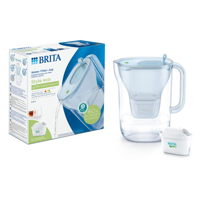 Фільтр-глечик Brita Style LED MXPro 2.4л (1.4л очищеної води) синій