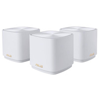 Wi-Fi Mesh система Asus ZenWiFi XD4 Plus 3pk White (90IG07M0-MO3C40)