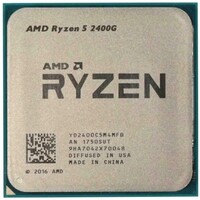 Процесор AMD Ryzen 5 4C/8T 2400G (3.6/3.9GHz Boost,6MB,65W,AM4, Radeon Vega11) tray