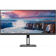 TFT 34" AOC U34V5C/BK, WQHD, VA, 100Гц, 1мс, HDMI, DP, USB-C, USB-hub, HAS, колонки, чорний