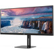 TFT 34" AOC U34V5C/BK, WQHD, VA, 100Гц, 1мс, HDMI, DP, USB-C, USB-hub, HAS, колонки, чорний