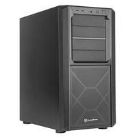 Корпус SilverStone Seta SED1-B без БЖ,  2xUSB3.0, 1xUSBType-C, 1x120мм, VGA 394мм, LCS ready, SSI-CEB EATX, чорний