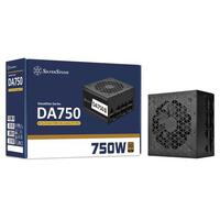 Блок живлення SilverStone Decathlon  (750W),  >90%, 80+ Gold, 120мм, 1xMB, 24pin(20+4), 2xCPU 8pin(4+4), 6xMolex, 8xSATA, 4xPCIe 8pin(6+2),Fully modular