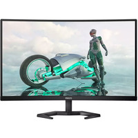 Монітор TFT 27" Philips 27M1C3200VL, VA, вигнутий, 165Hz, 1ms, 2хHDMI, DP, чорний