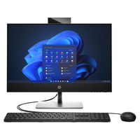 Комп'ютер персональний моноблок HP ProOne 440-G9 23.8" FHD IPS AG, Intel i5-12400T, 8GB, F256GB+1Tb, UMA, WiFi, кл+м, 2р, DOS, чорний