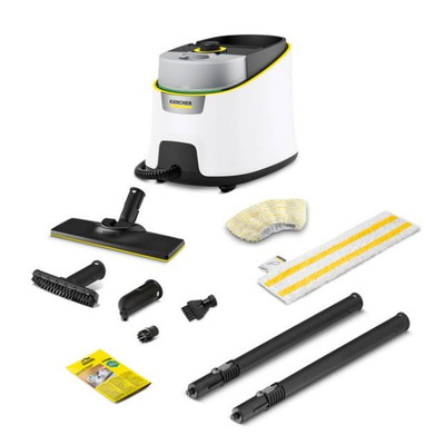 Пароочисник Karcher SC 4 Deluxe, 2200Вт, 1300мл, 4Бар, білий