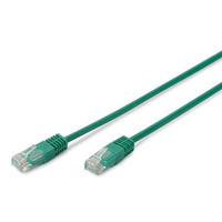 Digitus CAT 5e UTP, 2м, AWG 26/7, PVC, зелений