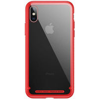 Чохол-накладка Baseus See-through Glass для Apple iPhone X Red (WIAPIPHX-YS09)