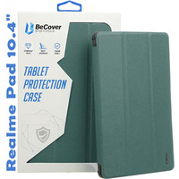 Чехол-книжка BeCover Smart для Realme Pad 10.4" Dark Green (708266)