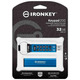 Флэш-накопитель USB3.2 32GB Kingston IronKey Keypad 200 Type-A Blue (IKKP200/32GB)