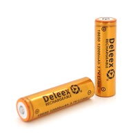 Аккумулятор PowerMaster Deleex 18650 Li-Ion 1200 mAh BL 2 шт