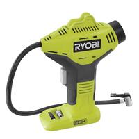 Компрессор автомобильный аккумуляторный Ryobi R18PI-0, 18В ONE+, 10.3бар, 16л/мин, без АКБ и ЗПВП)