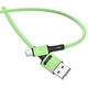 Кабель Usams US-SJ435 USB - Micro USB, 1 м, Green (SJ435USB02)